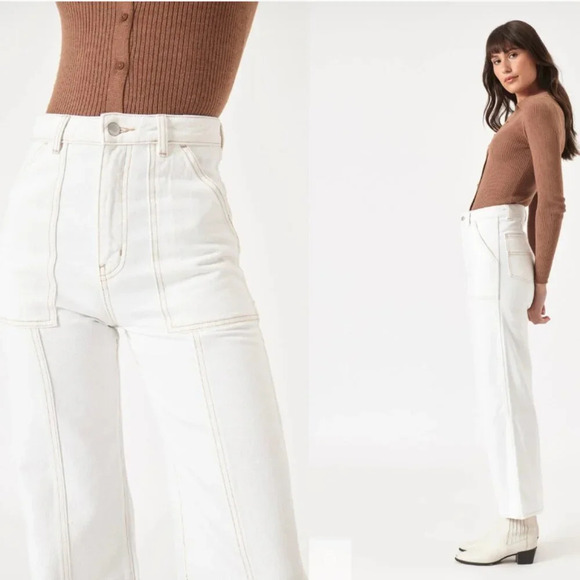 Rolla's Heidi Trade 80s White size 28/ 6 - Picture 11 of 12